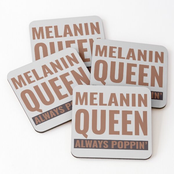 Item preview, Melanin queen- Always Poppin designed and sold by Feline Rockstars.