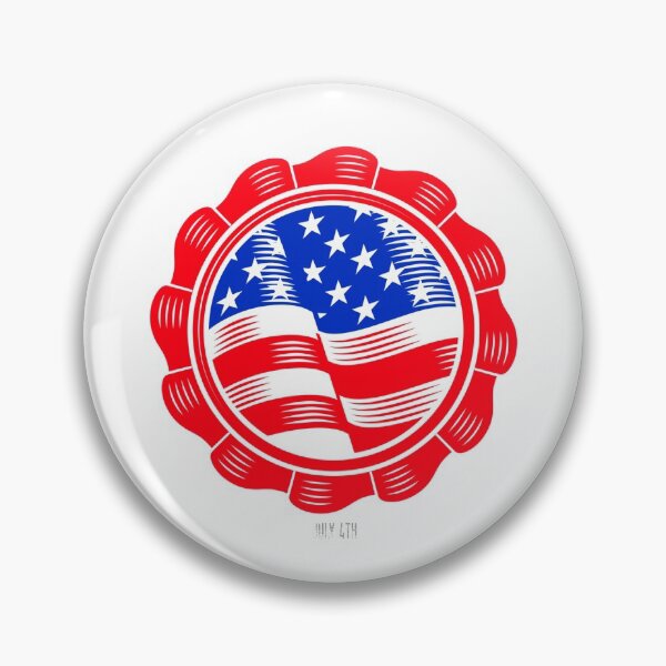 Item preview, JULY 4th AMERICAN FLAG SPINNING CIRCLE ► INDEPENDENCE DAY designed and sold by MORE-THE-BRAND.