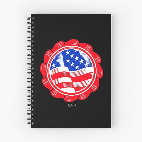 Item preview, JULY 4th AMERICAN FLAG SPINNING CIRCLE ► INDEPENDENCE DAY designed and sold by MORE-THE-BRAND.