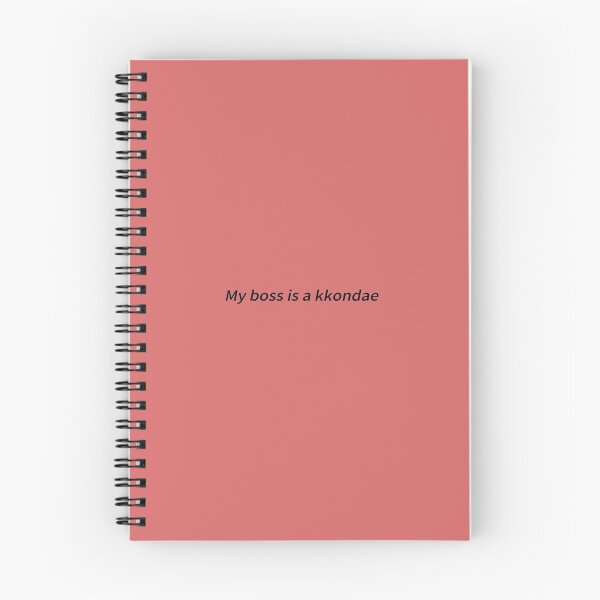 Item preview, My boss is a kkondae 꼰대 보스 Korean language  designed and sold by create-own67.