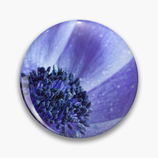 Item preview, Awesome Purple Anemone Macro Flower designed and sold by CyaniRose.