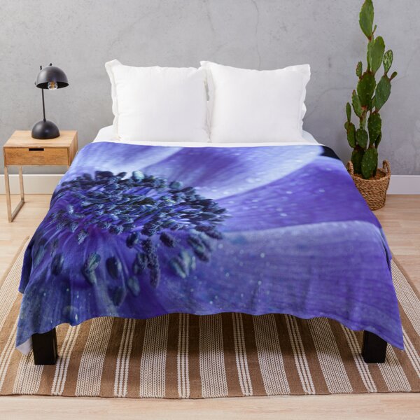 Item preview, Awesome Purple Anemone Macro Flower designed and sold by CyaniRose.