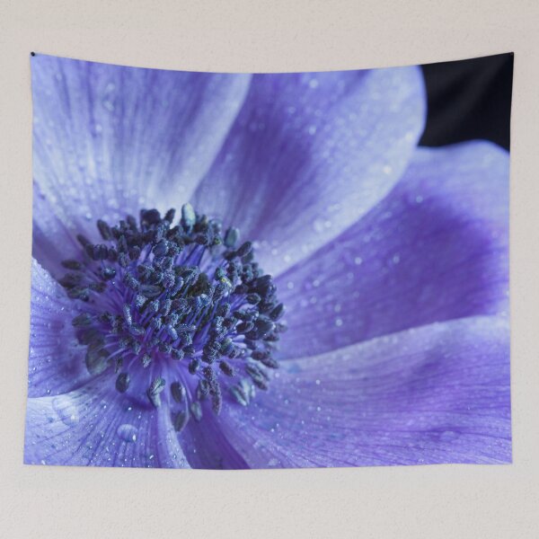 Item preview, Awesome Purple Anemone Macro Flower designed and sold by CyaniRose.
