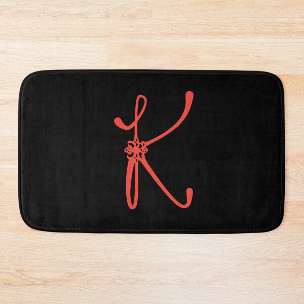 Item preview, Floral Initial monogram K designed and sold by Creative-draw.