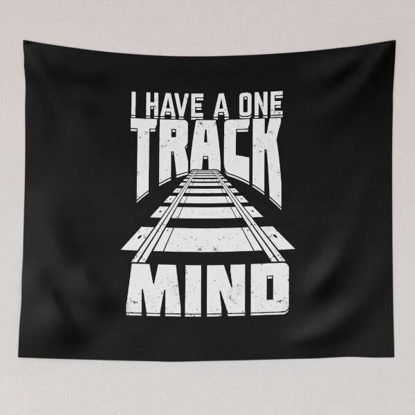 Item preview, I Have A One Track Mind Model Train Collector Gift designed and sold by Marcid95.