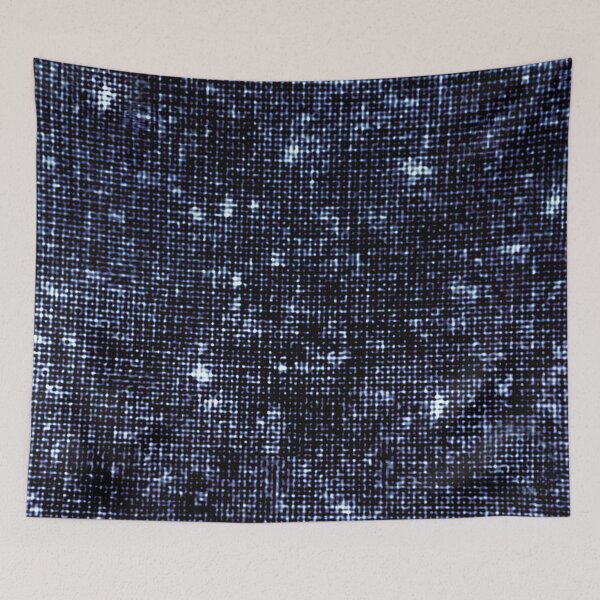 Item preview, Geometric Dark Blue Abstract Print Pattern designed and sold by DFLC Prints.