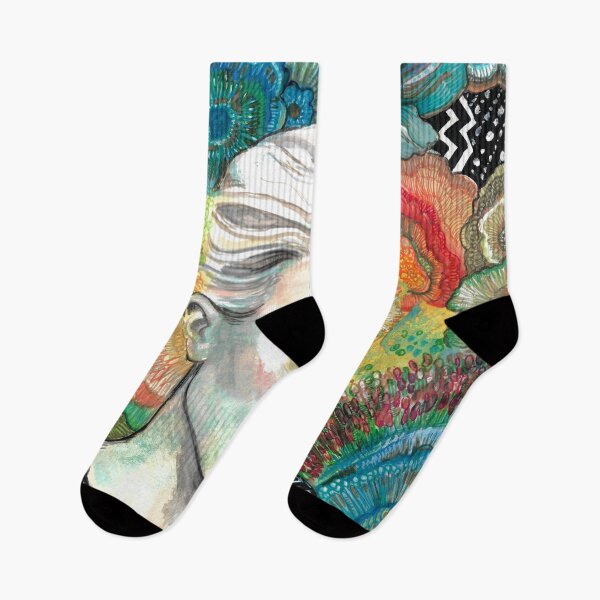 Item preview, Geometry and florals designed and sold by FanitsaArt.
