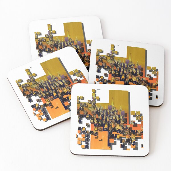 Item preview, Building block, (0644. building blocks 2.) monogravure, graphics, art, decorative, colorful, designed and sold by Paszkan.