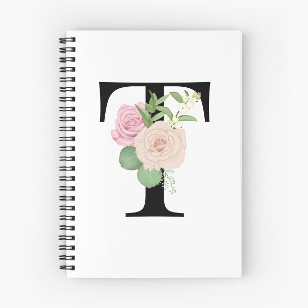 Item preview, Floral T Monogram designed and sold by starrylite.