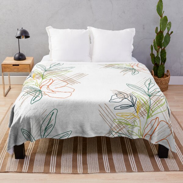 Item preview, Multicolor flowers and leaves. Hello Summer designed and sold by Doucheka.