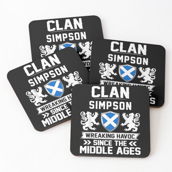Item preview, Clan Simps0n scottish family scotland mothers day designed and sold by velardestai.