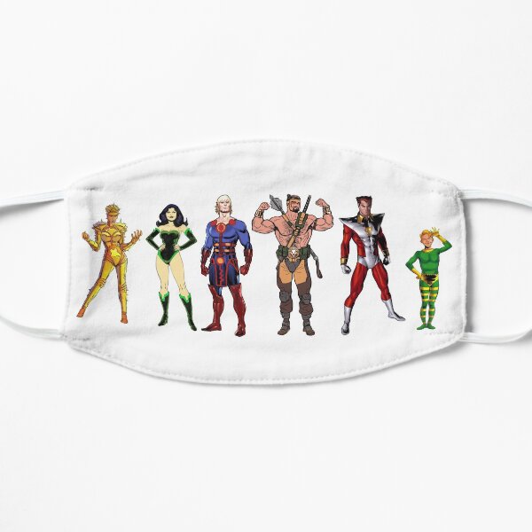a brilliant concept that has been pooped Flat Mask