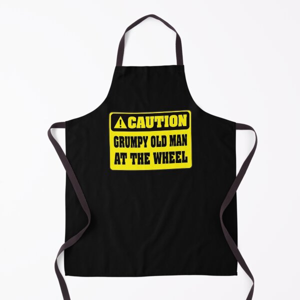 Item preview, Caution Grumpy Old Man At The Wheel Essential Sticker designed and sold by SW33TSP0T.