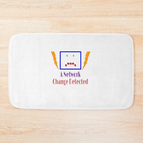 Item preview, A network change detected  designed and sold by 59SHOP24.