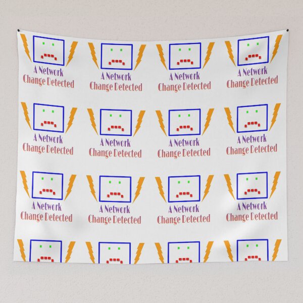 Item preview, A network change detected  designed and sold by 59SHOP24.