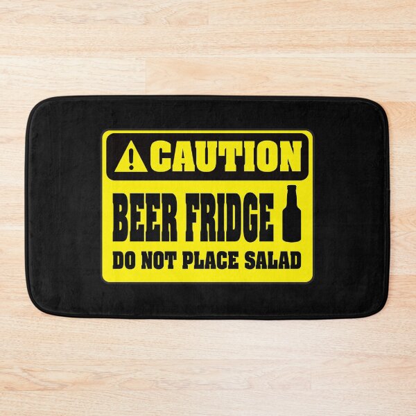 Item preview, Caution Beer Fridge Essential Sticker designed and sold by SW33TSP0T.