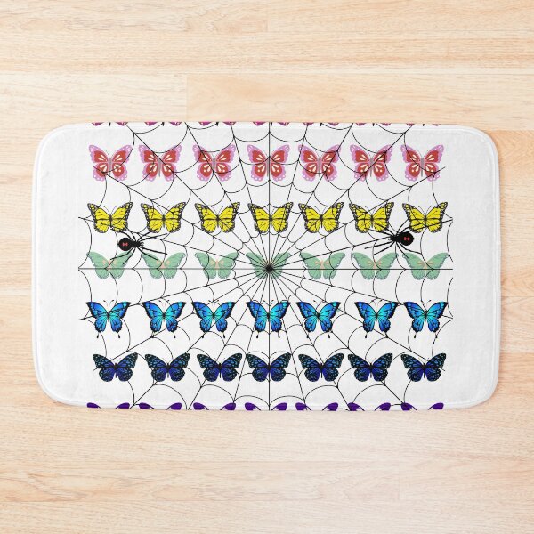 Item preview, A rainbow of butterflies held captive by spiders designed and sold by Senior-Kuzmin.