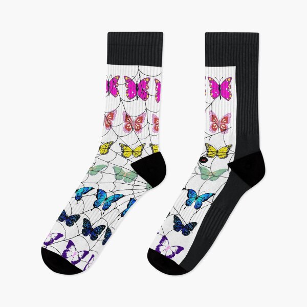 Item preview, A rainbow of butterflies held captive by spiders designed and sold by Senior-Kuzmin.