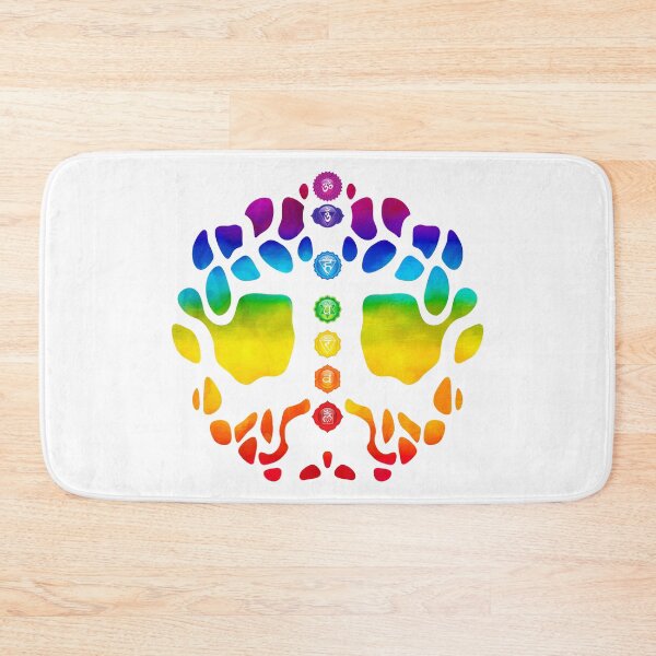 Item preview, 7 Chakra Celtic Tree - Symbols WBG 72 designed and sold by serenaking.