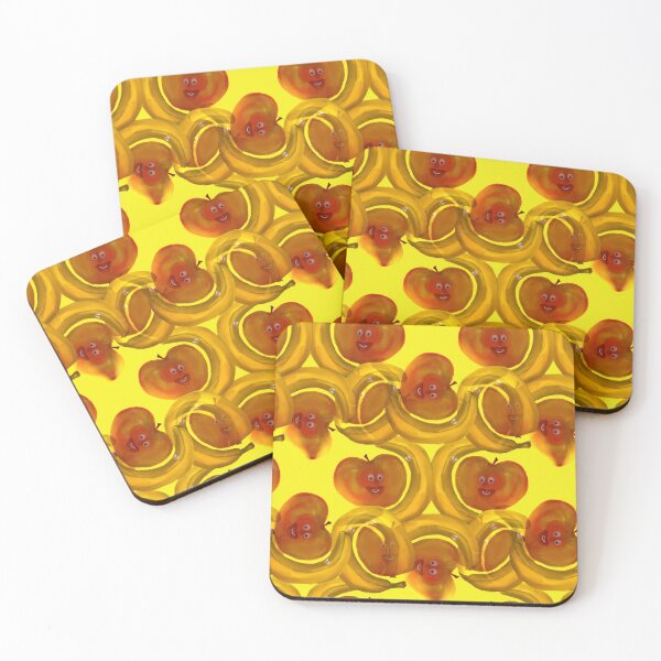 Item preview, Apple bananas pattern designed and sold by DCSMKreativ.