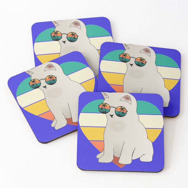 Item preview, CATS WEARING SUNGLASSES (SUNSET EDITION) designed and sold by UnboundFull.