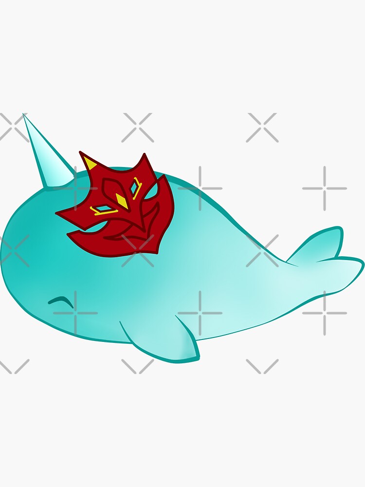 Genshin Impact Childe Whale Sticker For Sale By Cutiekatdesign