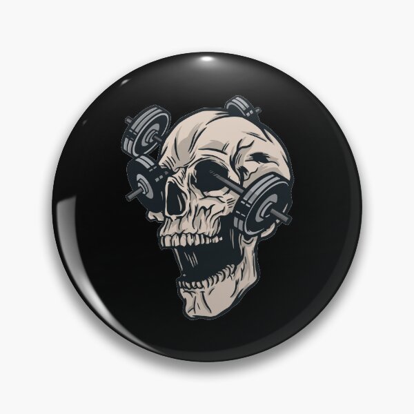 Item preview, Skull Gym Barbells  designed and sold by Singhe Design.