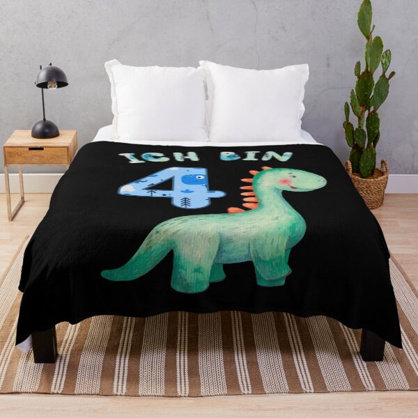 Item preview, Dinosauerier I'm 4 - Dino children's birthday designed and sold by Shirt-Designs.