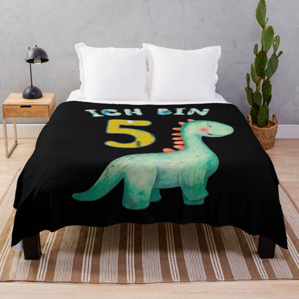Item preview, Dinosauerier I'm 5 - Dino children's birthday party designed and sold by Shirt-Designs.