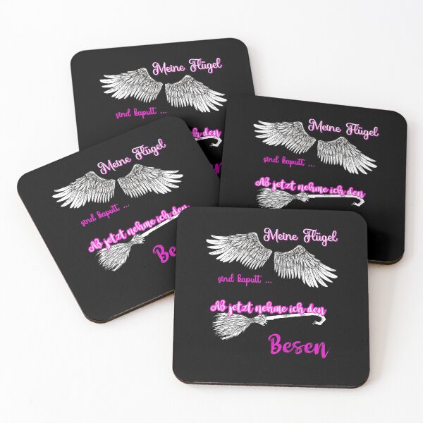 Item preview, Angel - witch - my wings are broken - brooms designed and sold by Shirt-Designs.