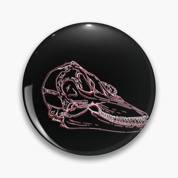 Item preview, Dolphin Skull (black BG) designed and sold by -Senaar-.