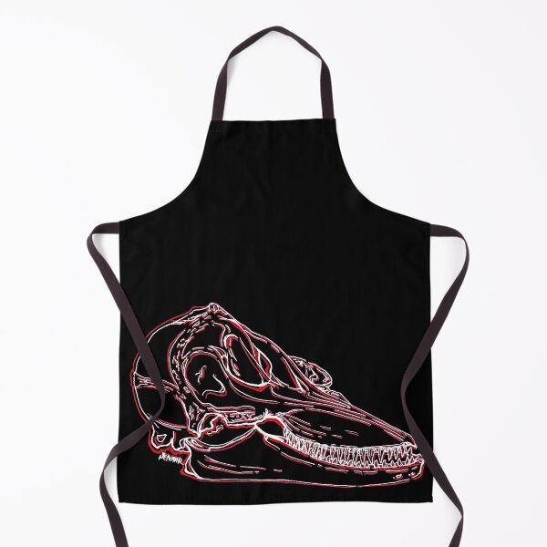 Item preview, Dolphin Skull (black BG) designed and sold by -Senaar-.