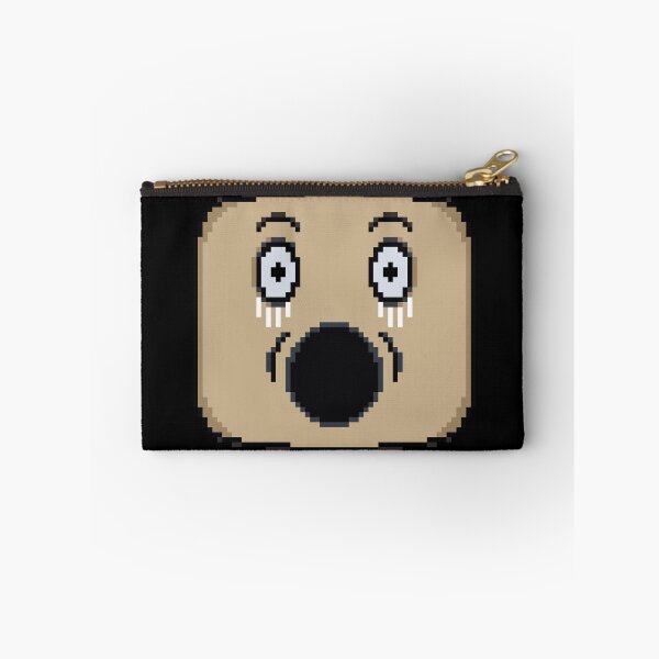 Item preview, Terrified emoticon pixelated face designed and sold by For the love of Pixels.