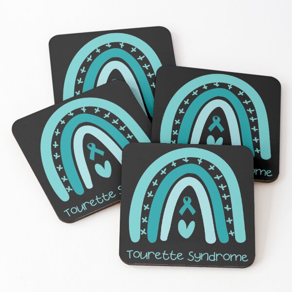Item preview, Tourette Syndrome Teal Rainbow  designed and sold by BlakefourDesign.