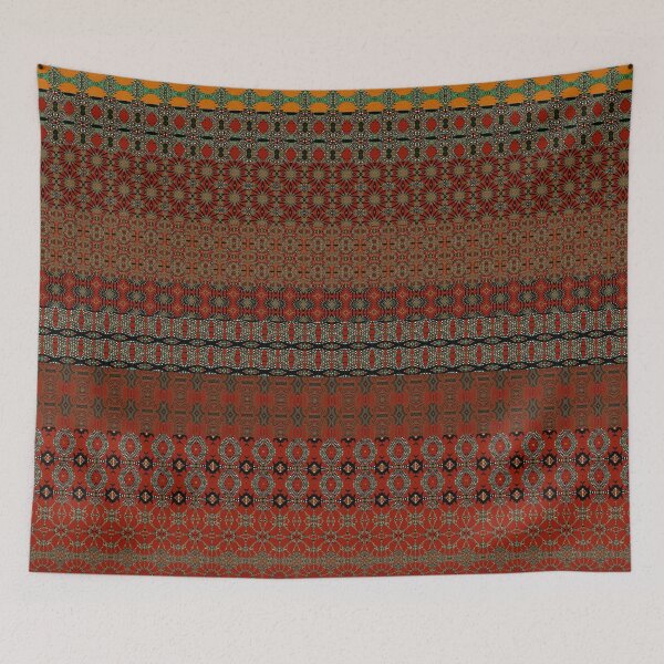 Item preview, 'Panthia 02 (Dindadda)' multicolor bohemian repeat pattern by The Raumier designed and sold by N-W-T-S-I-O.