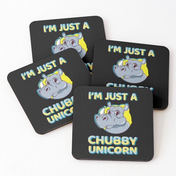 Item preview, Hippopotamus chubby Unicorn designed and sold by UNITEES21.