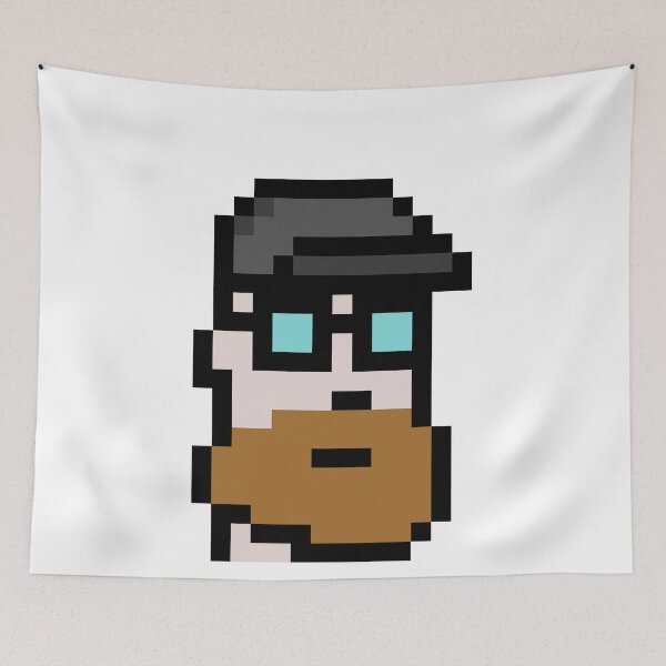Item preview, CryptoPunk #1053 (Male with Big Beard, Cap & VR Nerdy Glasses) designed and sold by inVinnieVeritas.