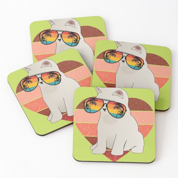 Item preview, CATS WEARING SUNGLASSES (SUNSET EDITION) designed and sold by UnboundFull.