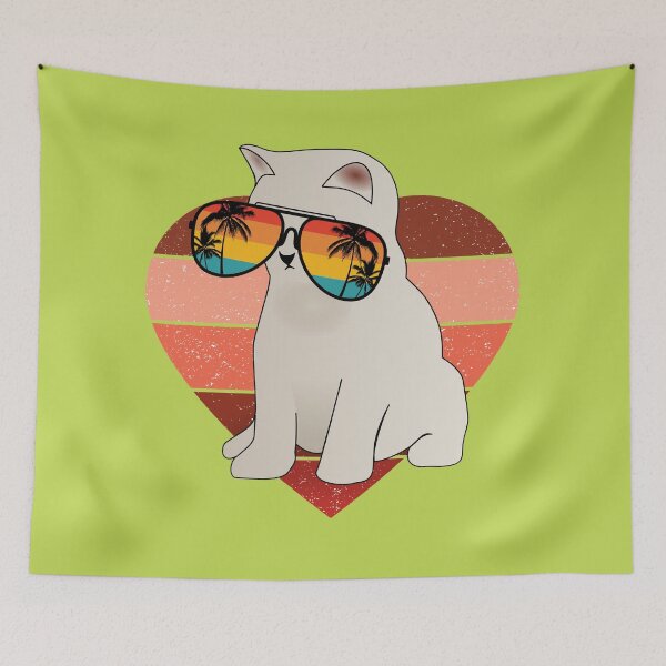 Item preview, CATS WEARING SUNGLASSES (SUNSET EDITION) designed and sold by UnboundFull.