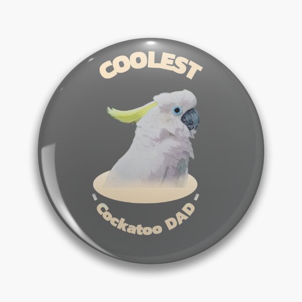 Item preview, Coolest Cockatoo Dad designed and sold by Dingy Designs.