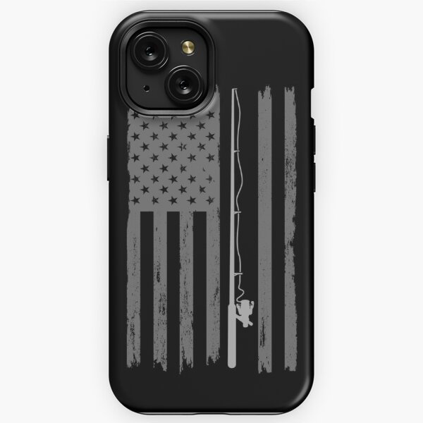 USA flag bass fishing, stars and stripes, american flag fishing, red white  and blue iPhone Case for Sale by InkyJack