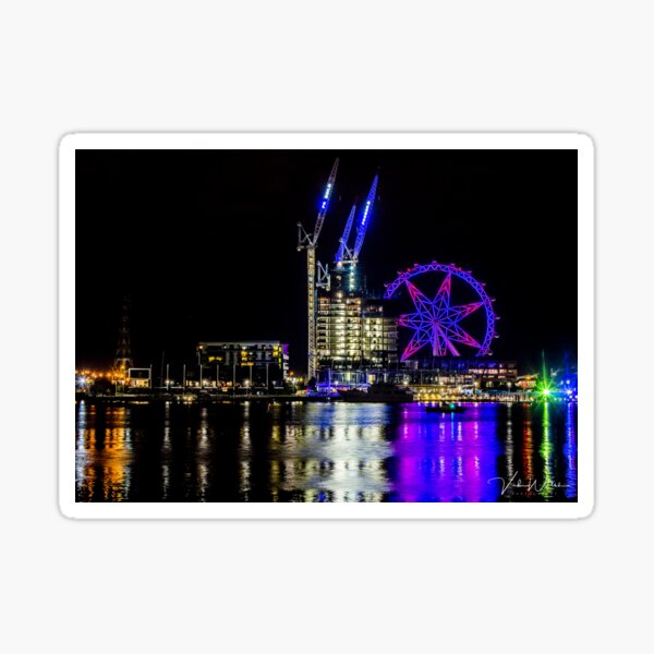 Melbourne Star, Melbourne Docklands, Victoria, Australia. Sticker