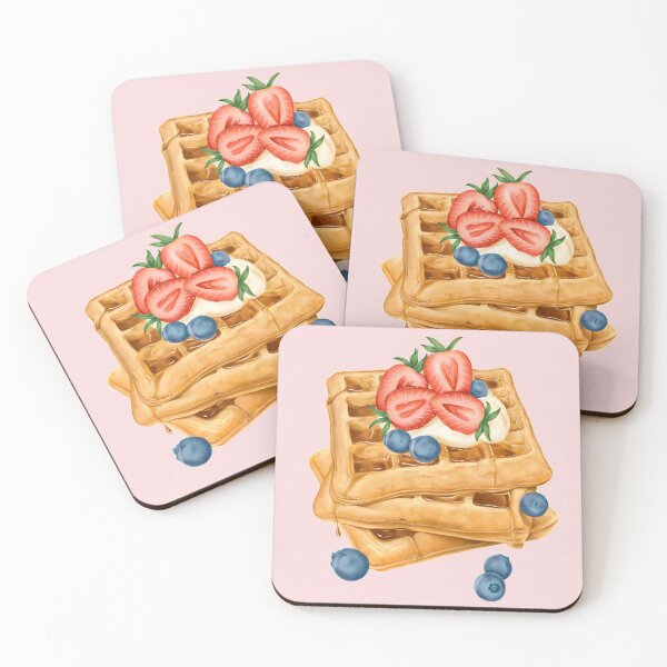 Item preview, Waffles design designed and sold by luckyturtles.
