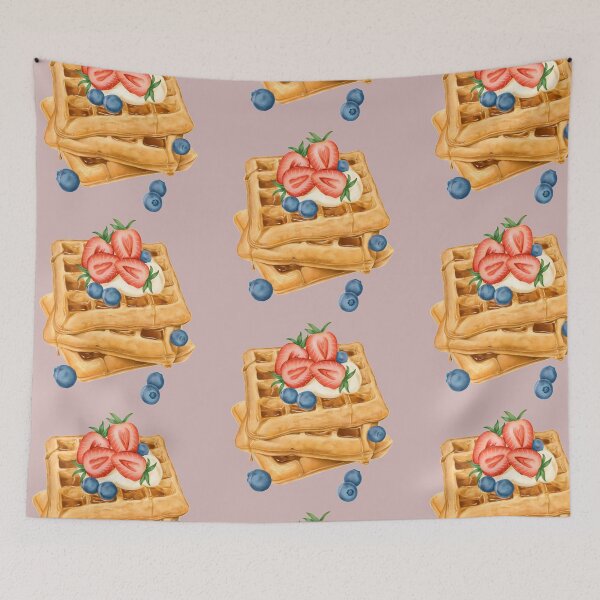 Item preview, Waffles design designed and sold by luckyturtles.