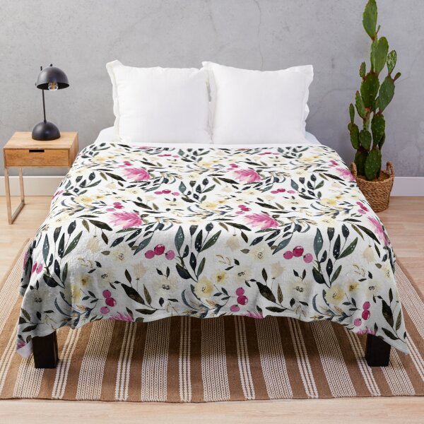 Item preview, Beautiful Colorful Floral Watercolor Pattern designed and sold by CaratCo.