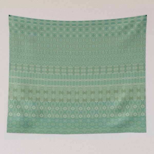 Item preview, 'Panthia 03 (Cool Aqua Myst)' repeat pattern by The Raumier designed and sold by N-W-T-S-I-O.