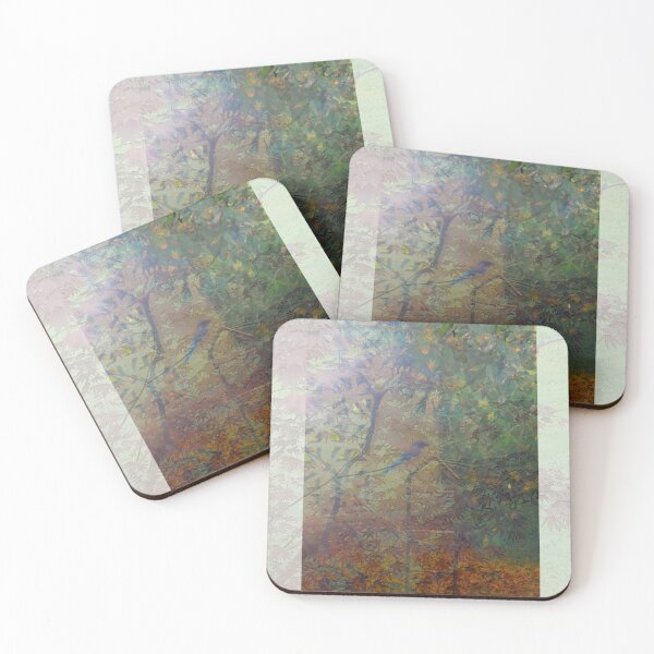 Item preview, Blue Bird and Maple Trees designed and sold by MulesParty.