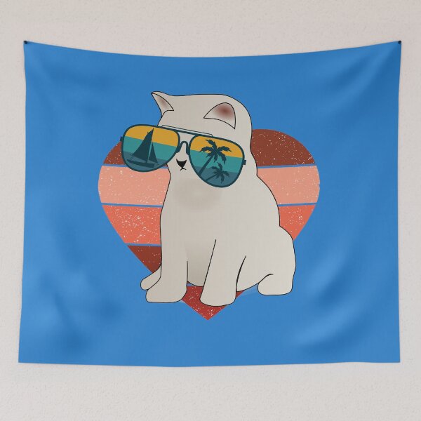 Item preview, CATS WEARING SUNGLASSES (SUNSET EDITION) designed and sold by UnboundFull.