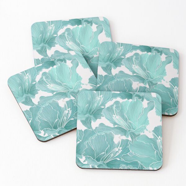Item preview, Delicate seamless pattern with beautiful scenic rhododendron flowers, with beautiful curly petals. designed and sold by ANAKOTO.
