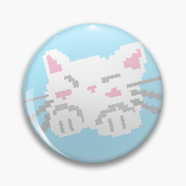 Item preview, Pixel kitty designed and sold by TurtleDrawz.